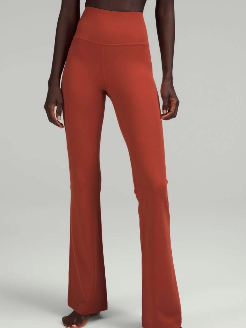 Lululemon Groove Super-High-Rise Flared Pants Cayenne Size 10